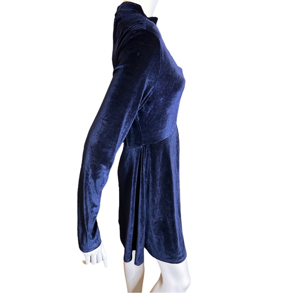 NEW Loveriche Velvet Keyhole Backless Mini Dress Size Large - Picture 4 of 13
